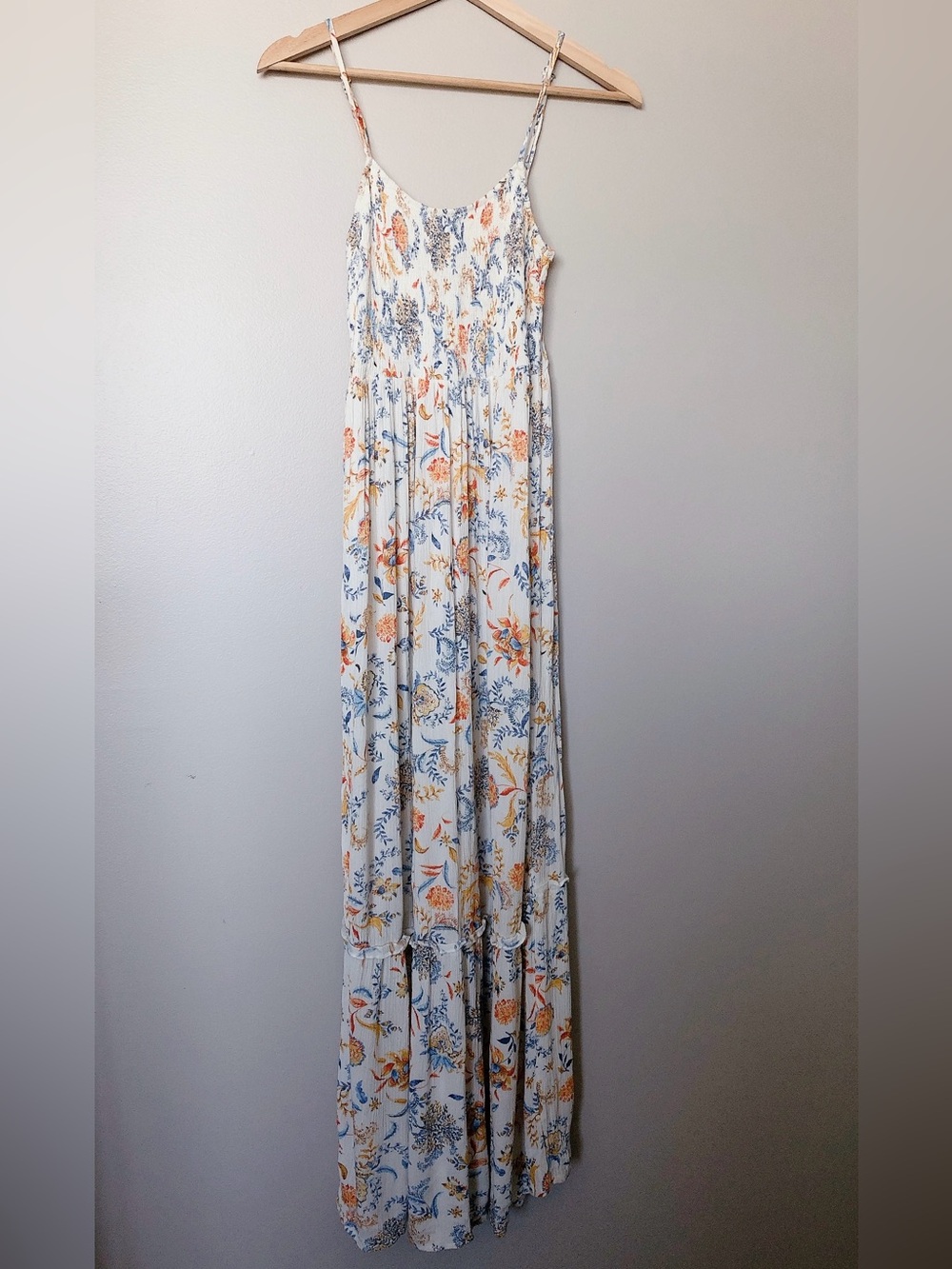 Wild Skye Paisley Dress medium women’s midi maxi dress lightweight country boho